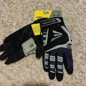 Mens Easton Turbo Slot Batting Gloves